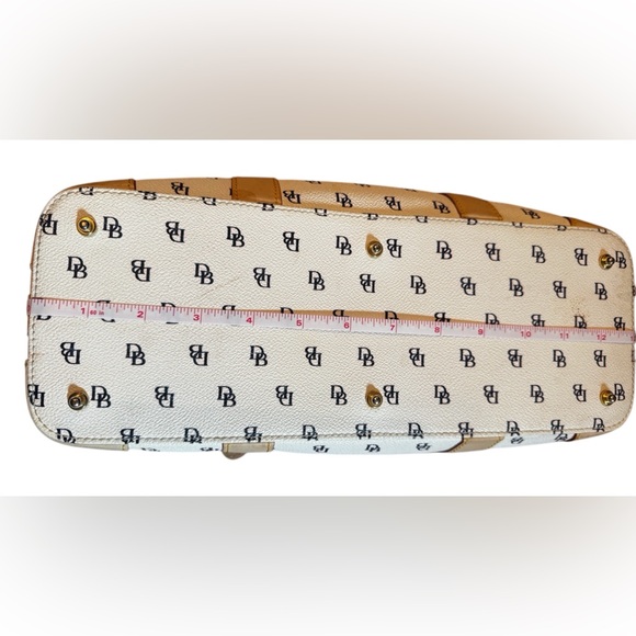 Vintage Dooney & Bourke Monogrammed Satchel with Accessories - Picture 9 of 14